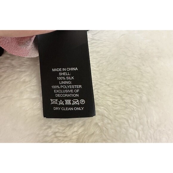 Kate Spade Madison Avenue Vintage Blooms Lauryn Silk Top Floral Lace Sz L $428 - Picture 14 of 16